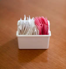 artificial sweetener packets